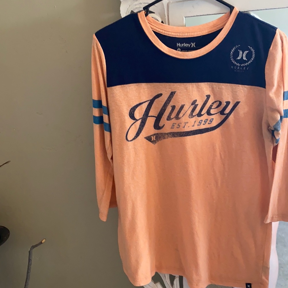Peach Hurley shirt